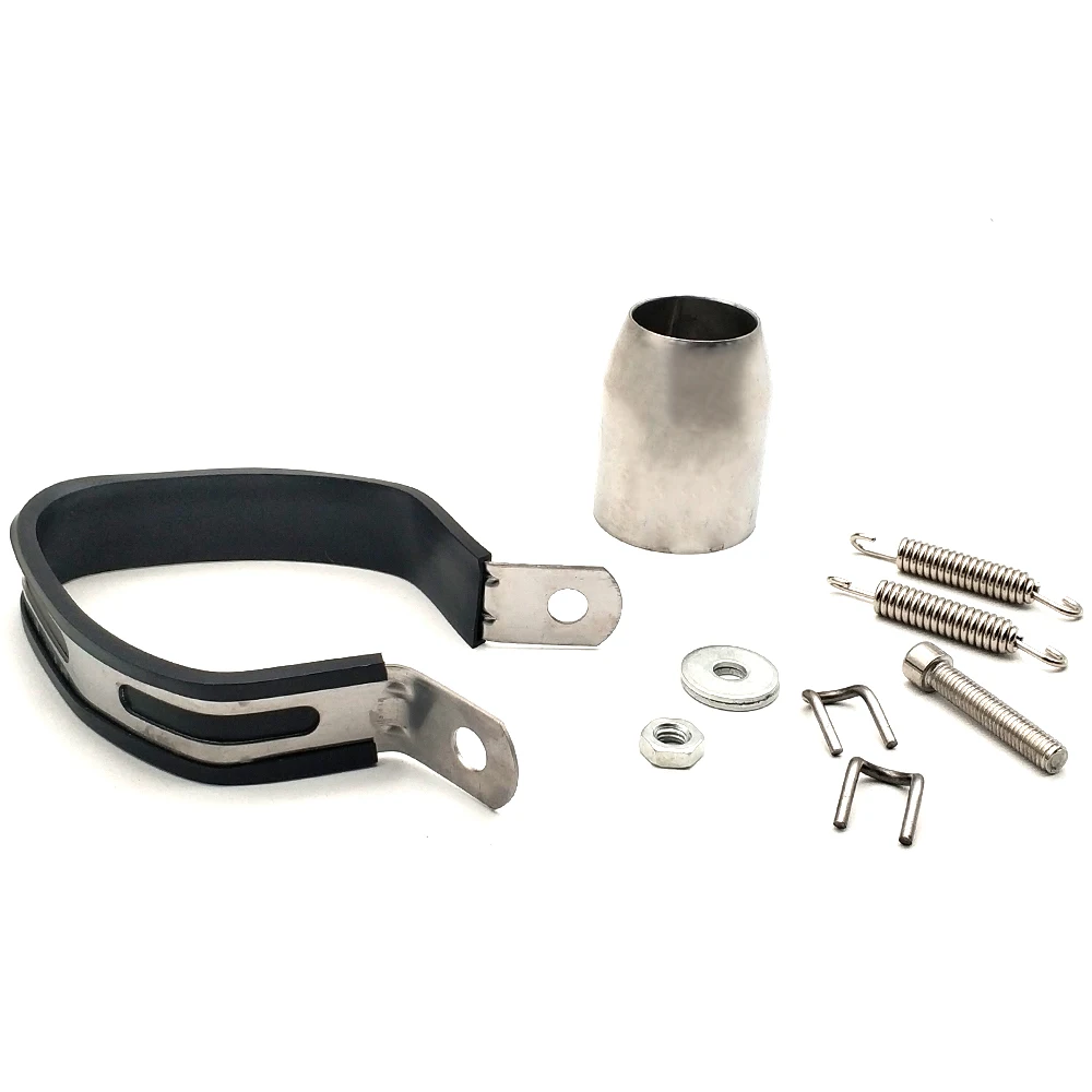 Универсальная мотоциклетная Модифицированная выхлопная труба 51 мм глушитель