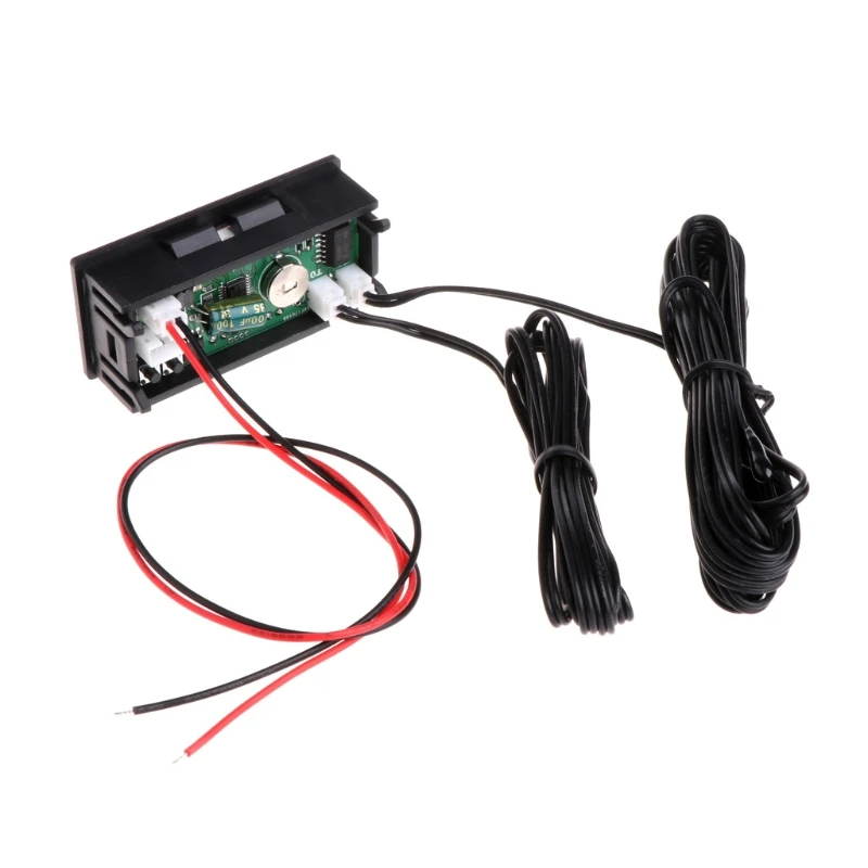 2020 новые 0 56 &quotцифровые электронные часы измеритель температуры напряжения LED 12V