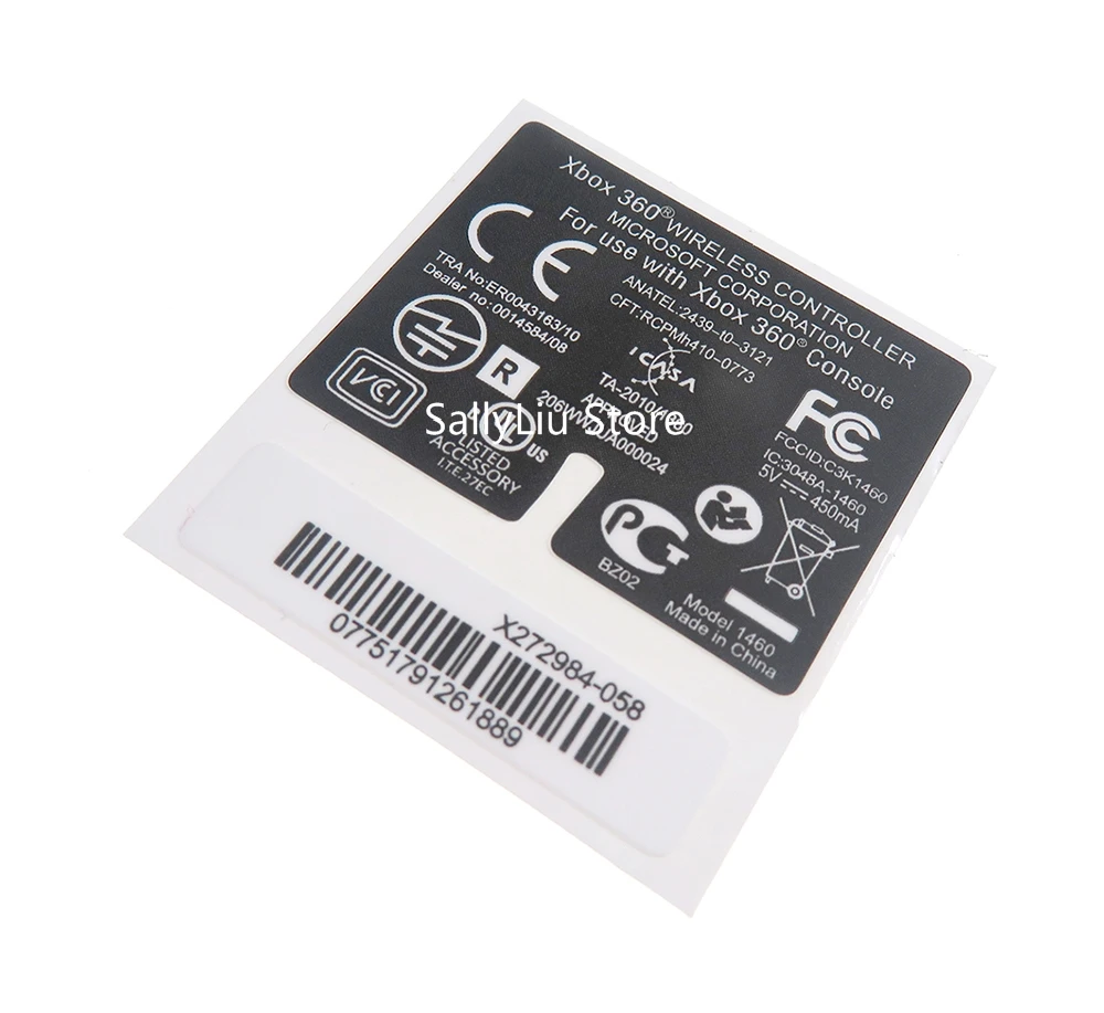 5 шт./лот задняя этикетка серийный наклейка лазерная для уплотнения Xbox360 xbox 360