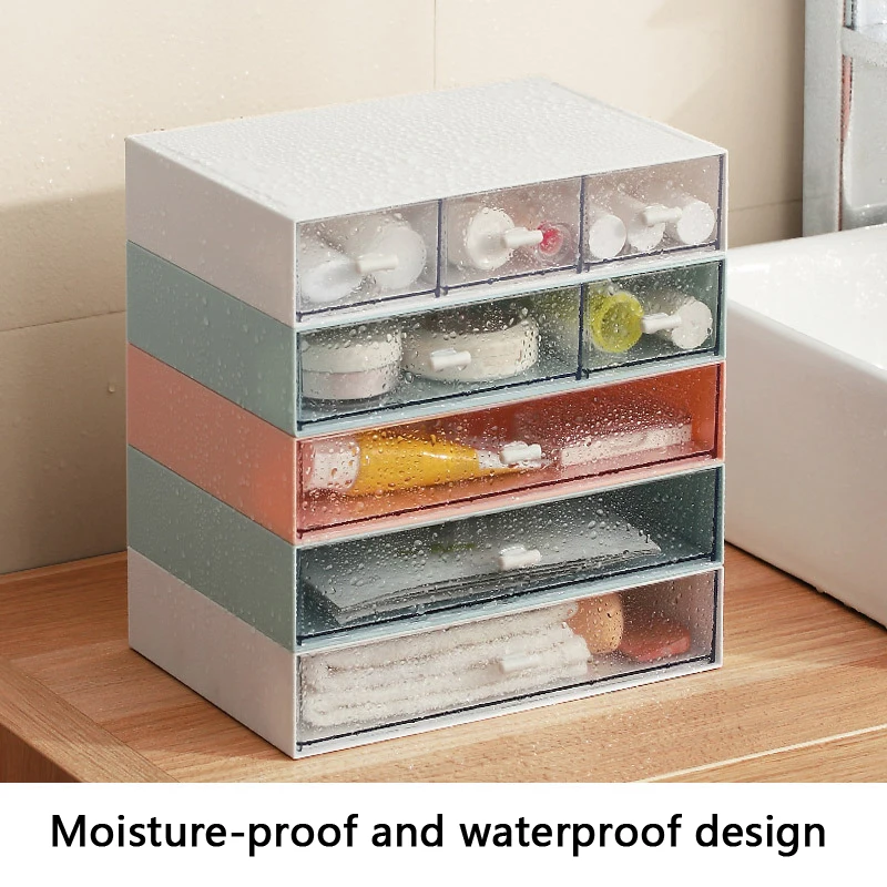 

Large Capacity Drawer Type Desktop Storage Box Makeup Storage Desktop Organizer Stand Case School Office Stationery Pen Holder