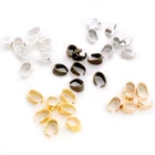 50 шт.лот стильные железные зажимы для подвесок защелкивающиеся застежки с пряжкой Очаровательное ожерелье крюк разъем для DIY изготовления ювелирных изделий Камея Лоток