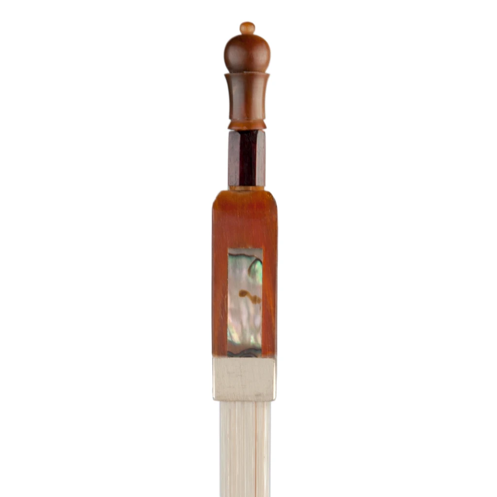 

4/4 Full Size Brazil Wood Violin Bow for Violin Fiddle Replacement Parts - Dark Brown