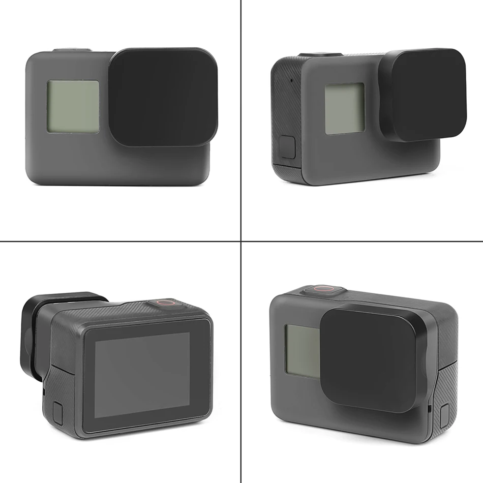 SHOOT PC Телефон Защитная крышка для объектива Gopro hero 7 6 5 go pro черный аксессуар экшн