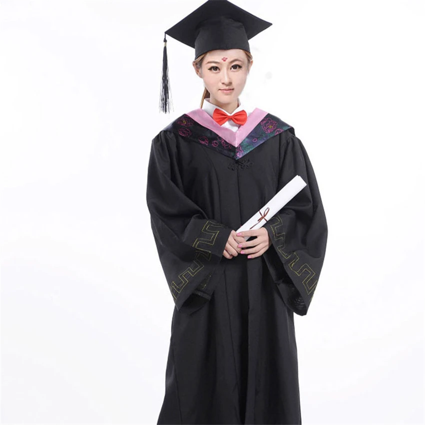 Форма для студентов, выпускное платье, одежда для фотосъемки, одежда для выступлений, халаты