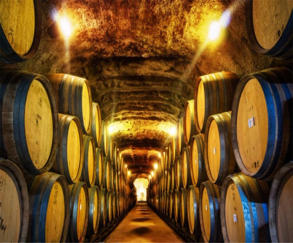 Большой заказ обои Европейский ретро Ностальгический винный погреб бар