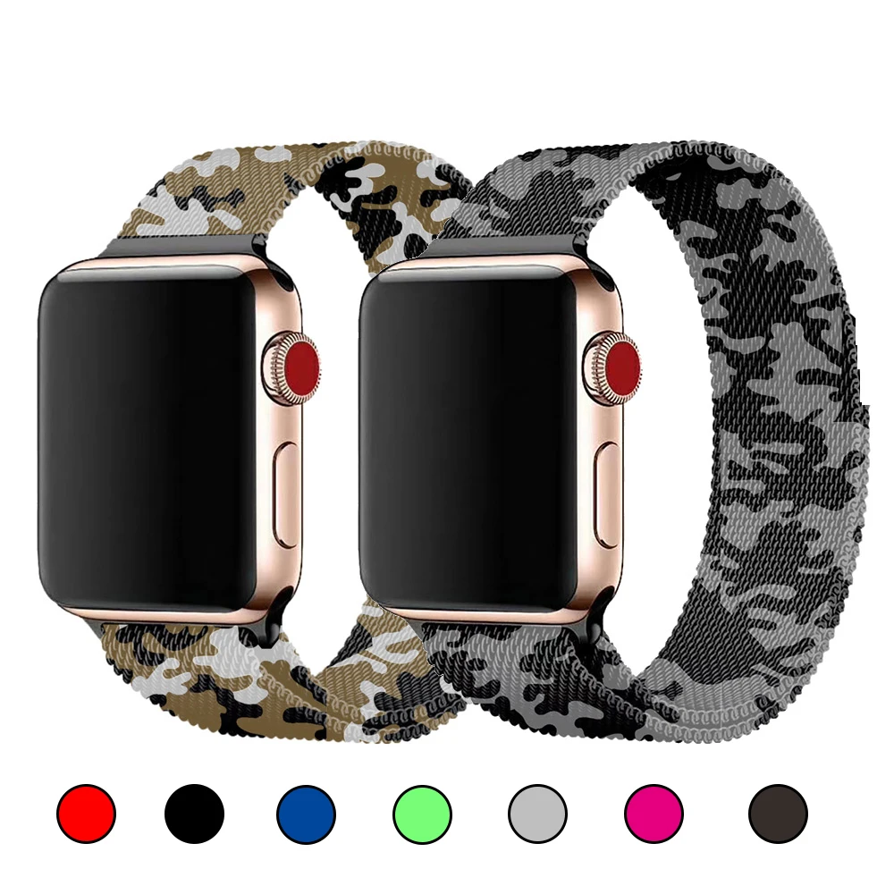 Ремешок для часов Milanese из нержавеющей стали Apple Watch 1/2/3/42/38/40/44 мм|Ремешки часов| |
