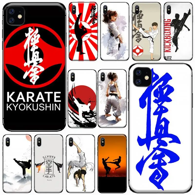 

Oyama Kyokushin Karate Phone Case for iPhone 11 12 pro XS MAX 8 7 6 6S Plus X 5S SE 2020 XR mini