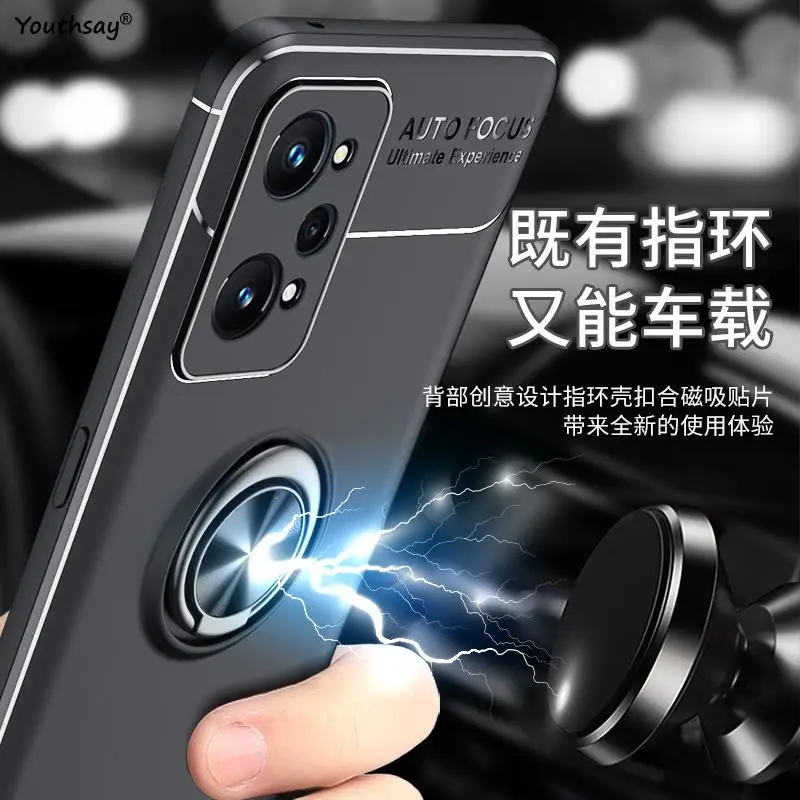 For Realme GT Neo 3T Case for Realme GT Neo 3T 2T Cover Coque Capa Funda Megnet Stand Holder Phone Bumper For Realme GT Neo 3T