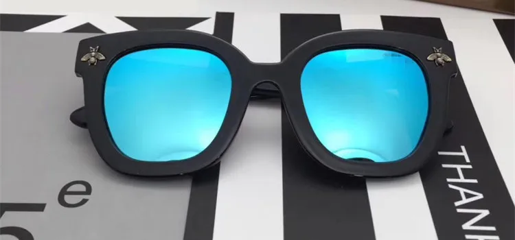 

Sunglasses Women 2020 Luxury Brand Designer Bee Sun Glasses Ladies Classic Vintage Gradient Eyewear Oculos De Sol Feminino
