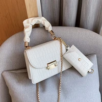 fashion totes bags mini crossbody bags for women 2021 pu leather chain design shoulder bags elegant female handbags and purses