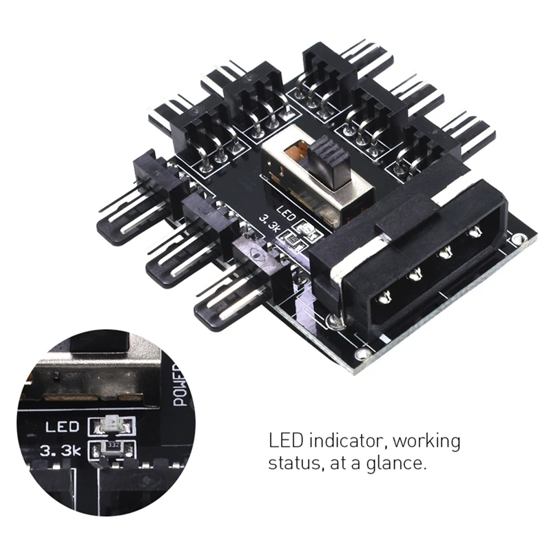 2 Pcs Motherboard : 1 E5 3.3C Lga 2011 X79 Lga2011 Socket Server & To 8 4Pin Molex Cooler Hu |