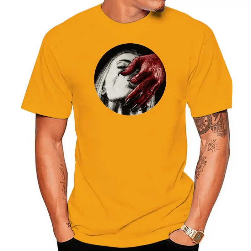

Satan Satanic Hell Devil Sexy Girl Goth Gothic Church Religion Cool Casual Unisex Fashion T-shirt Men Cotton Tees Streetwear