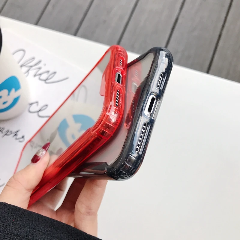 Акриловый Жесткий ПК + Мягкий ТПУ для Galaxy Note 10 S10 A70 A10 A40 A20 A50 чехол IPhone 11 Pro Max XS MAX XR X 8
