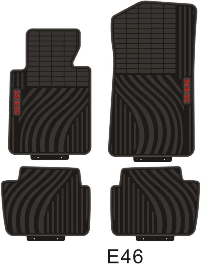 

Special No Odor Carpets Waterproof Rubber Car Floor Mats for 1998-2019 Year BMW 3 Series 5 Series E90 E46 F30 F10