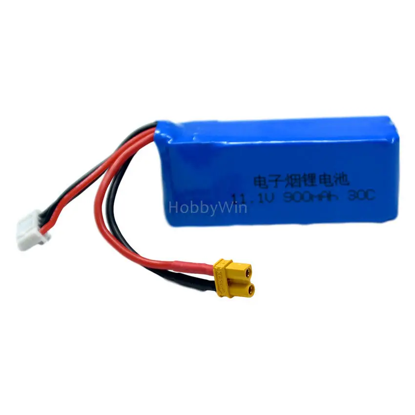 3S 11 1 V 900mAh 30C LiPO батарея XT30 разъем для радиоуправляемой модели самолета вертолета