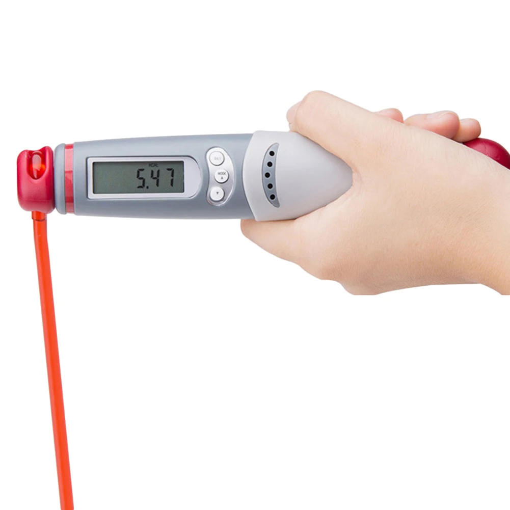 

Adjustable Counting Jump Rope Fast Speed Calorie Skipping Rope Exercise Fitness Counter Skipping Wire Jump Skipping Rope