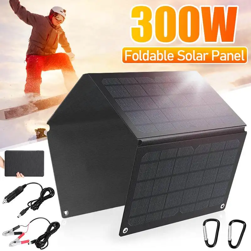 

Складные солнечные панели, 300 Вт, 5 В, USB