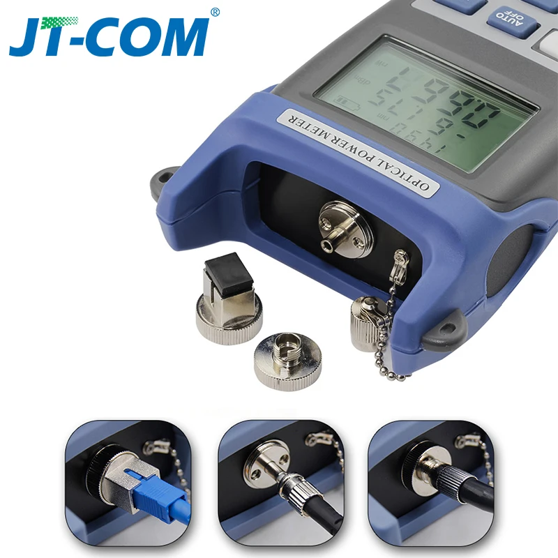Fiber Optic Tester Optical Power Meter -70 + 10dBm and Visual Fault Locator VFL 10km 30km Optical fiber tester -50 + 26dBm