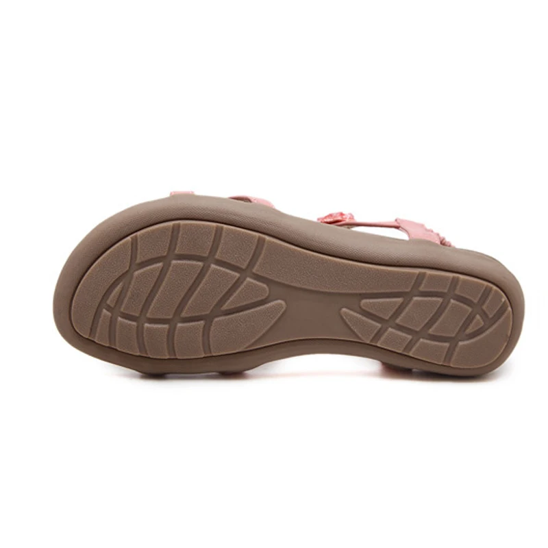 2019 новые богемные сандалии летние пляжные на плоской подошве женские легкие