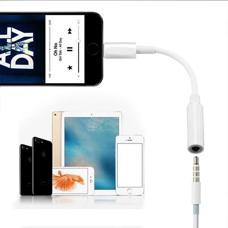 3 5 мм адаптер для подключения наушников iPhone 11 Pro AUX XS MAX XR X 8 7 Plus разъем аудио Ecouteur |