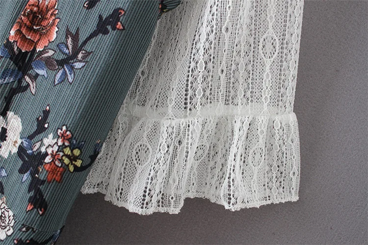 Кружевное осеннее платье большого размера 2020 Новое Женское весеннее офисное