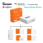 Интеллектуальный выключатель света SONOFF Zigbee мост SNZB-01 SNZB-02 SNZB-03 SNZB-04 BASICZBR3 ZBMINI сделай сам Умный дом безопасности, работа с Alexa Google Home