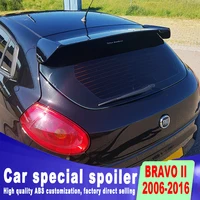 New design For FIAT BRAVO II 2006 to 2016 spoiler high quality spoiler by rear window roof spoiler DIY paint BRAVO spoiler