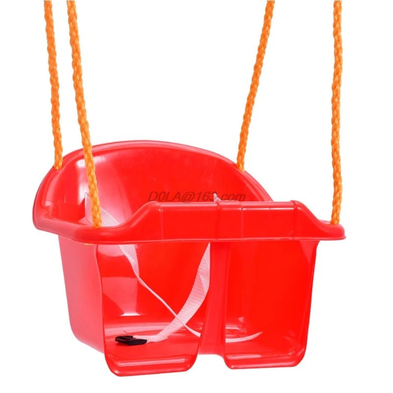 Веревочные качели с веревкой и монтажными кольцами детские пластиковые для