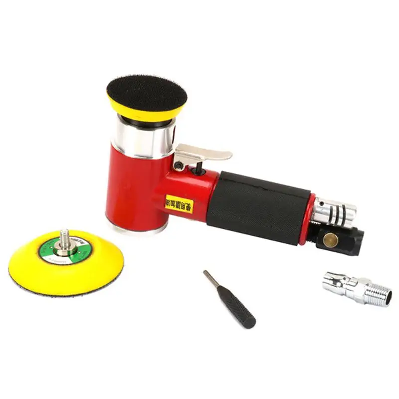 

2inch 3inch Mini Air Sander Kit Pad Eccentric Orbital Dual Action Pneumatic Polisher Polishing Buffing Tools For Auto Body Work