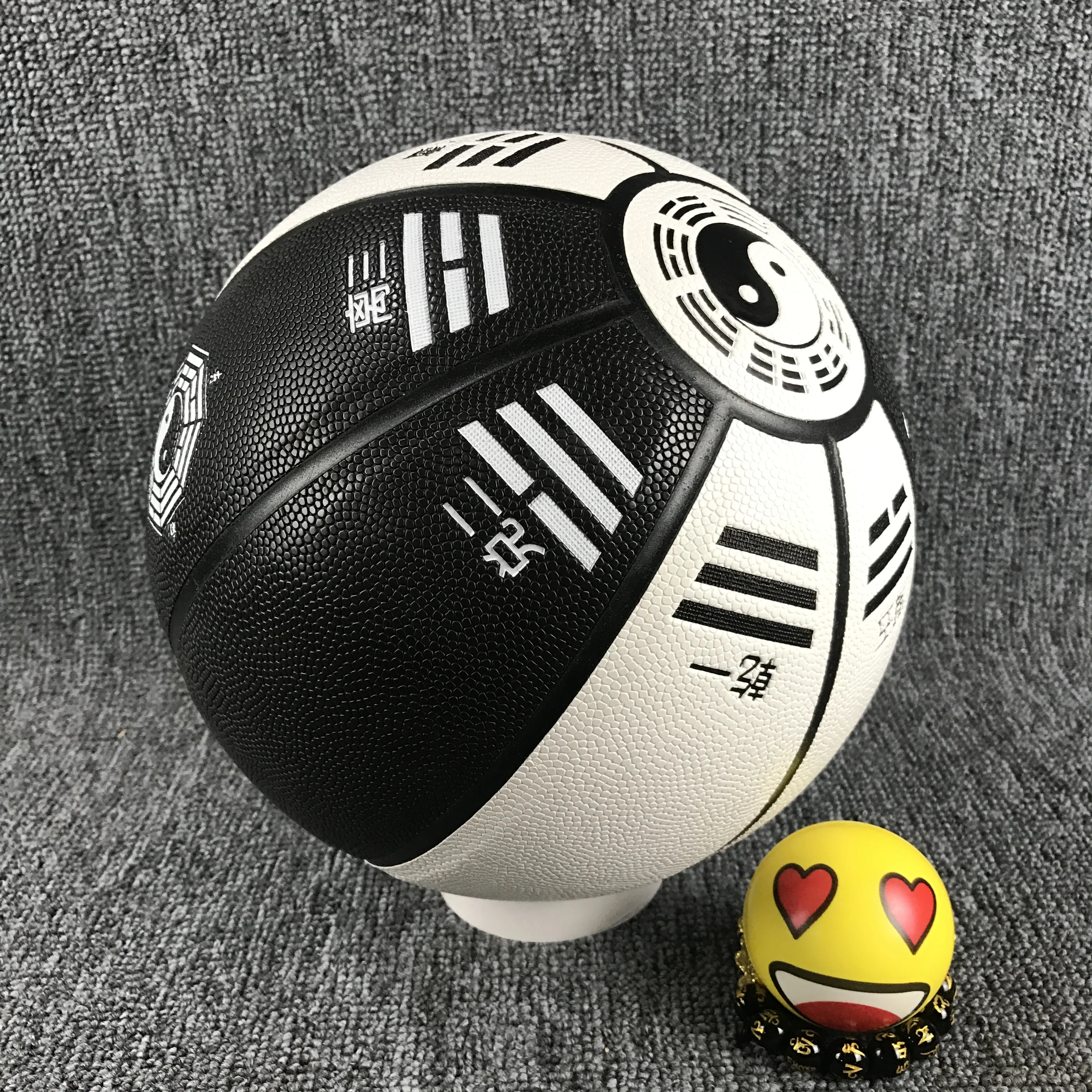 Баскетбольный мяч Bagua в китайском стиле Размер 7 уличный китайский подарок мячик