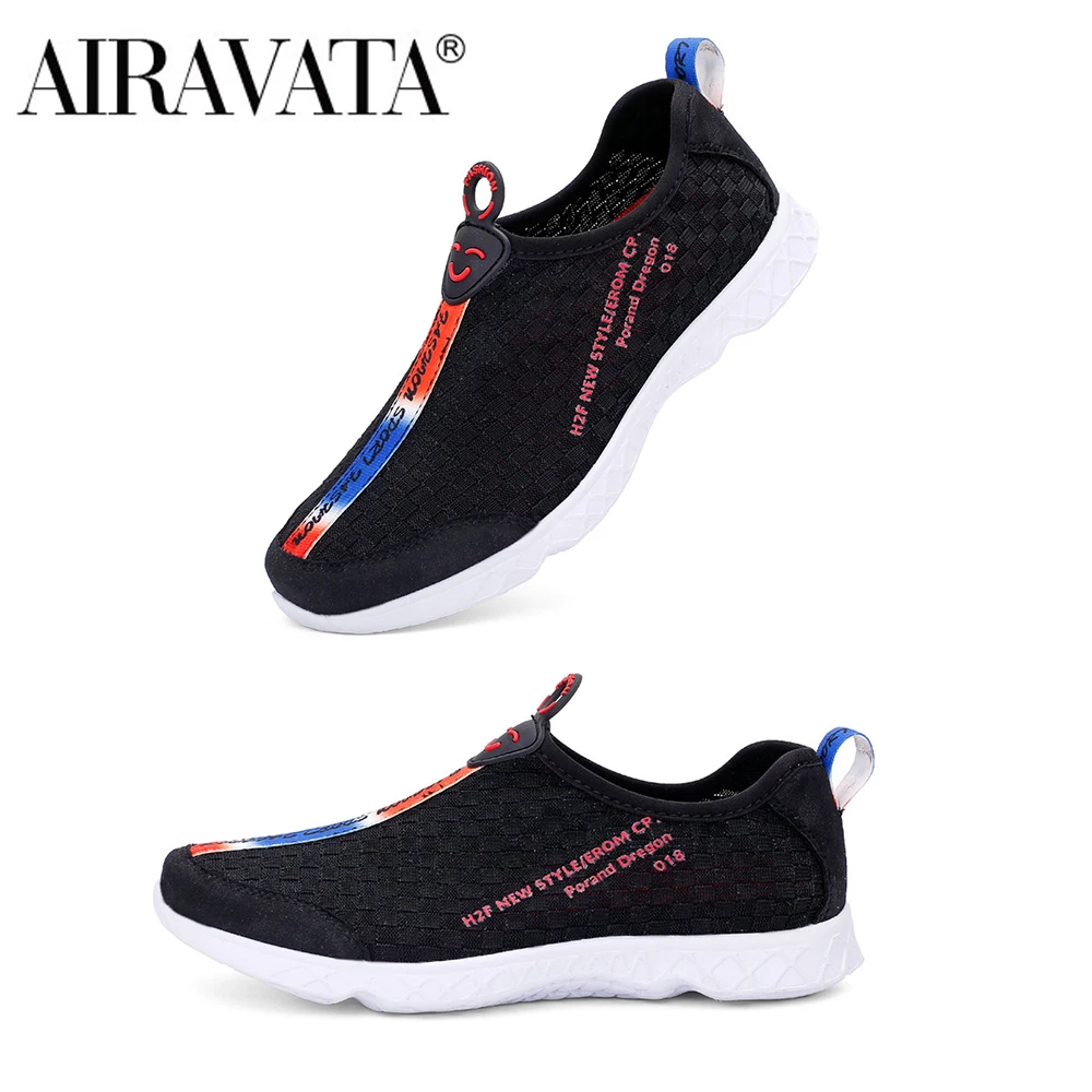 

Женские слипоны Airavata, обувь унисекс для пар, легкие дышащие спортивные пляжные повседневные Нескользящие туфли для мужчин и женщин