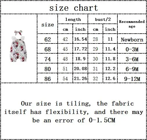 

newborn baby girls summer fly sleeve patch flower rompers toddler kids infant casual jumpsuits+headbands clothes set 2pcs 0-12M