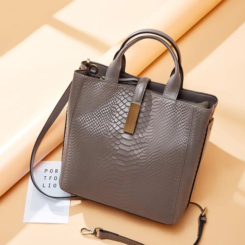 Модная женская сумка новый дизайн из воловьей кожи роскошная через плечо