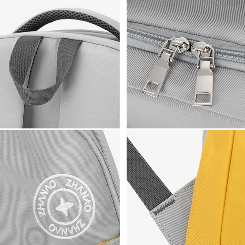 2021 Women's Backpack High School Boy's Multi-layer Oxford Cloth  Backpack School Bags for Girls