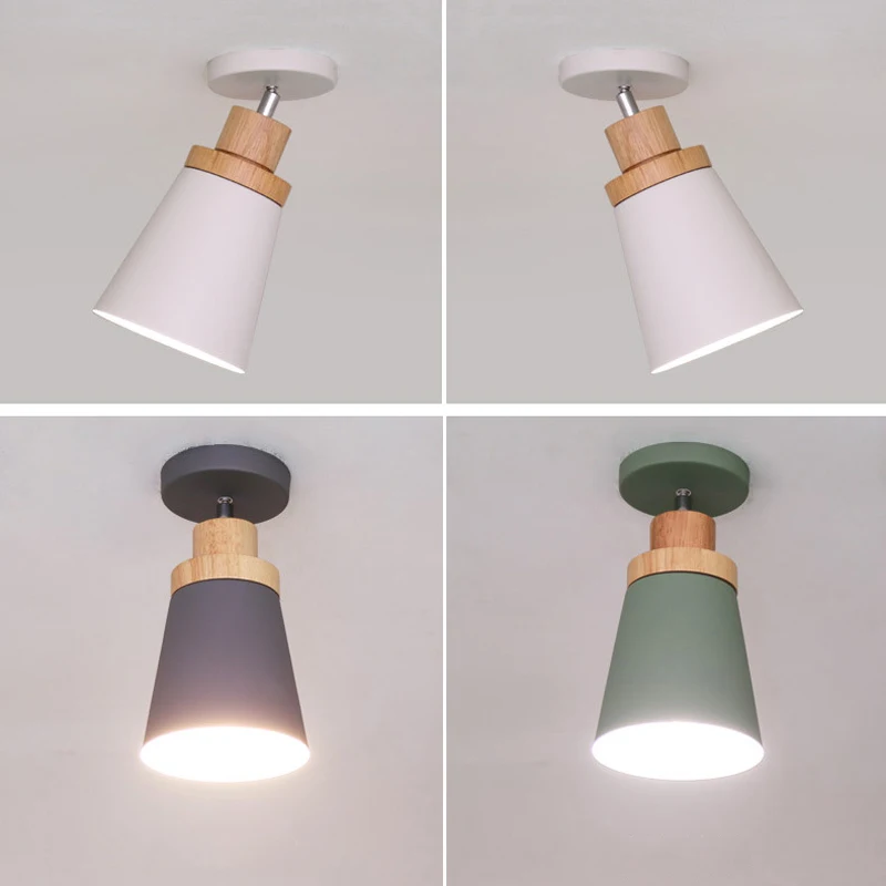 Деревянное освещение для гостиной спальни лестницы коридора ванной|Потолочные