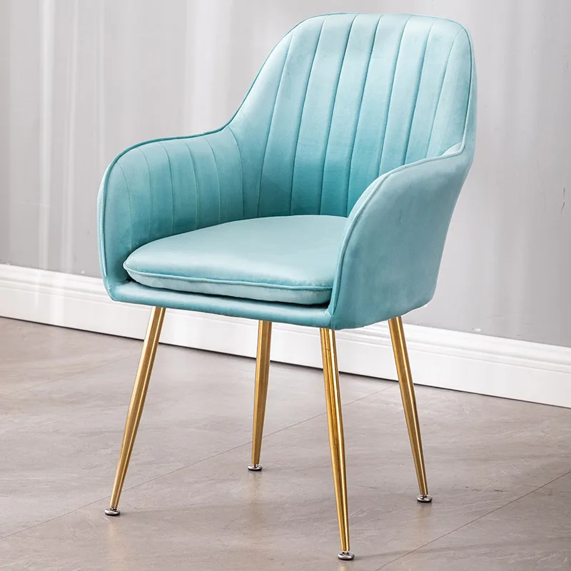 Европейское кресло Ins сетчатый красный стул для макияжа простой одевания комод