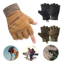 3 colors protective gloves half finger universal tactical army fan camping mountaineering cycling sporting outdoor accessories