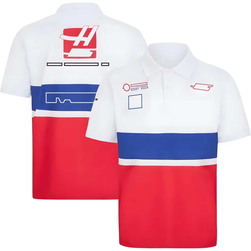 

F1 Team T-shirt Hot Sales 2021 New Formula One Racing Overalls Short Sleeve T-shirt Top Custom Same Style