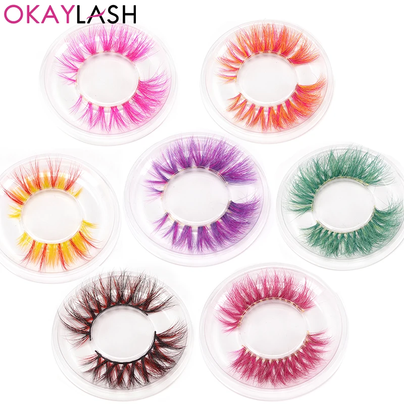 Накладные ресницы OKAYLASH 13 мм 23 цвета в ассортименте|Накладные ресницы| |