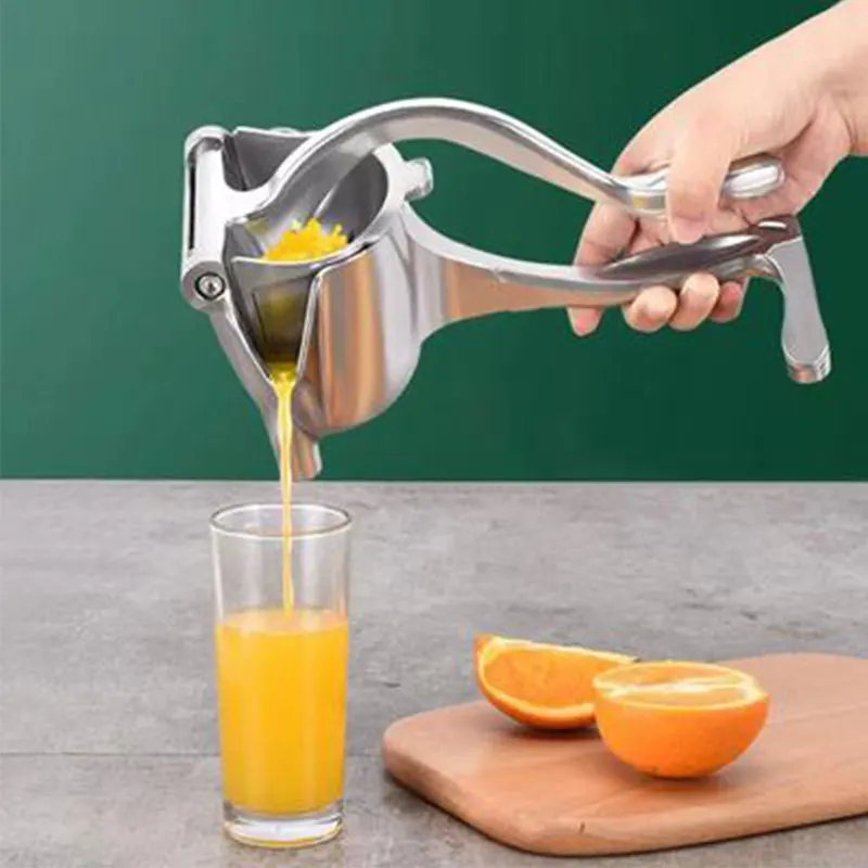 

Multifunction Manual Juicer Food Grade Aluminum Hand Press Juicer Lemon Squeezer Portable Juicer Machine Lemon Juicer Tool
