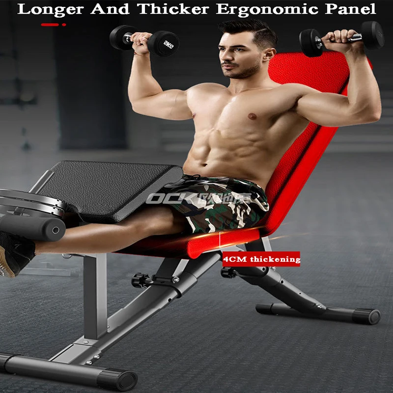 Gym Weight Bench Squat Machine Maquina Para Hacer Abdominale Workout Bench Sit Up Machine Situp Pad Bench Press Abdominal Board