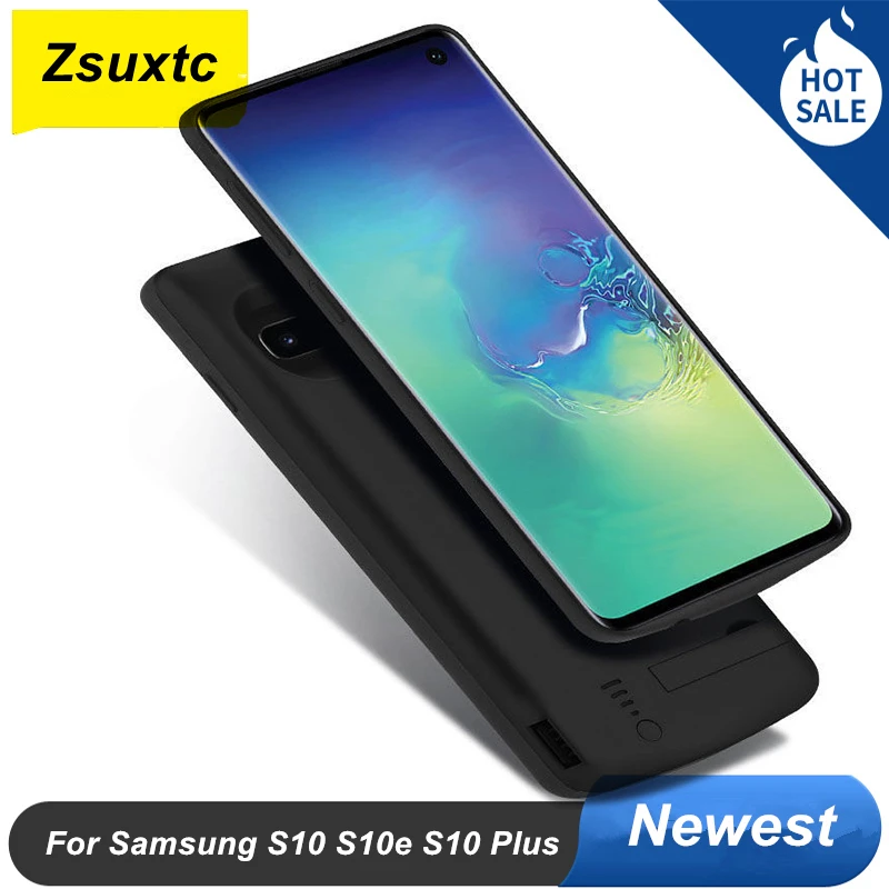 

For Samsung Galaxy S10 Battery Case S10e S10 + Plus Charger Case Smart Cover Power Bank For Samsung S10 Plus Battery Case