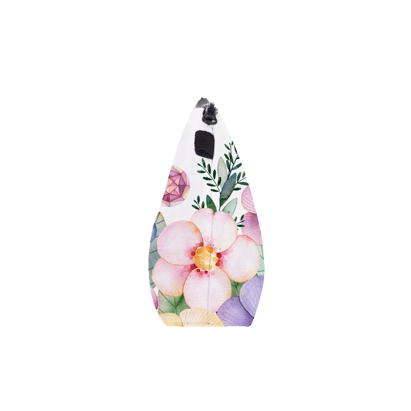 

Flowers 3D Print Cosmetic Bag Travel Women Girls Makeup Bag Toiletry Tool Storage With Zipper Organizer Bag Fashion 2020