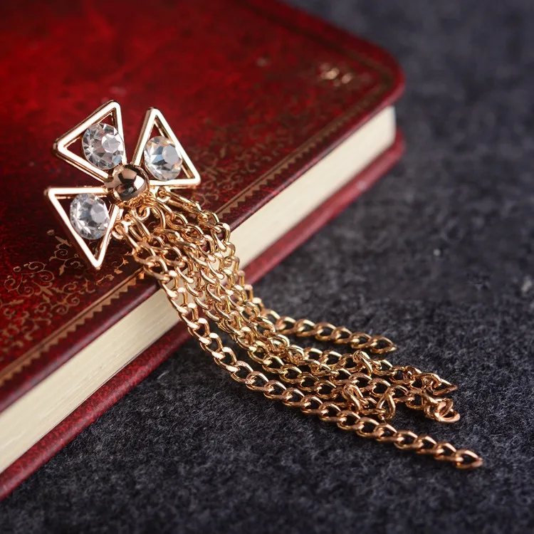 Модная индивидуальная циркониевая брошь мужские Значки для костюма булавка