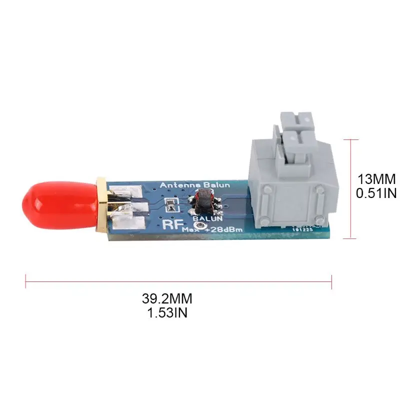 

G10-003 Mini 1:9 HF Antenna Balun Female SMA Connector Receiver for 160m-6m Amateur Frequency Band