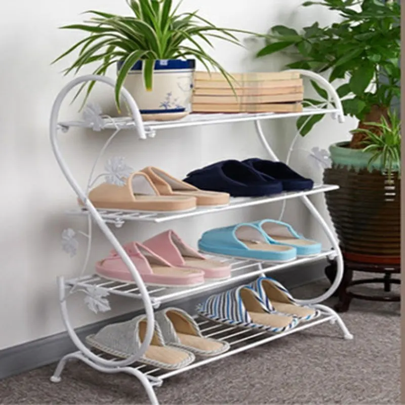 

New Shoe rack living room furniture home economy Shoe rack dormitory small dustproof space-saving multilayers shoe cabinet