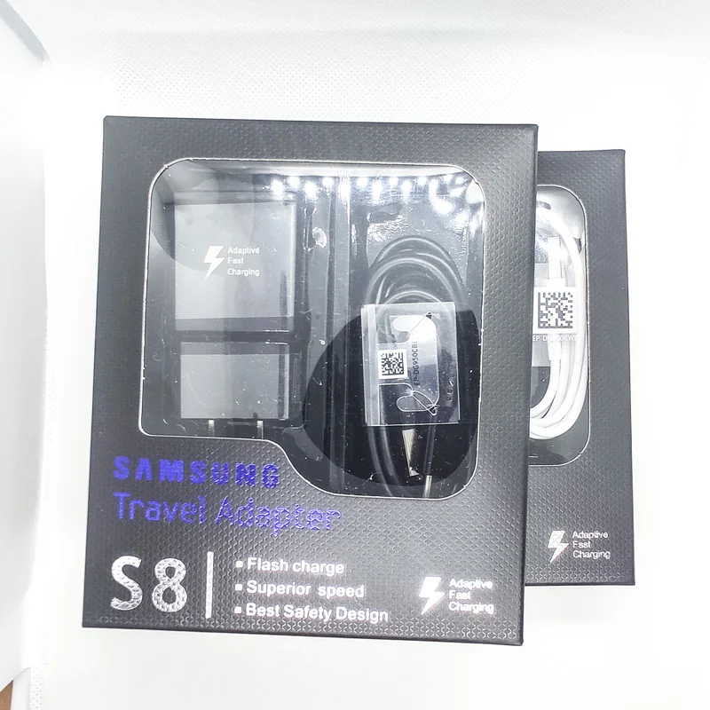15 Вт Samsung адаптивный адаптер для быстрой зарядки 15 Вт AFC USB 3,0 Type C кабель для передачи данных для Galaxy S8 S9 S10 Note 8 9 10 A30 A40 A50 A60 A80
