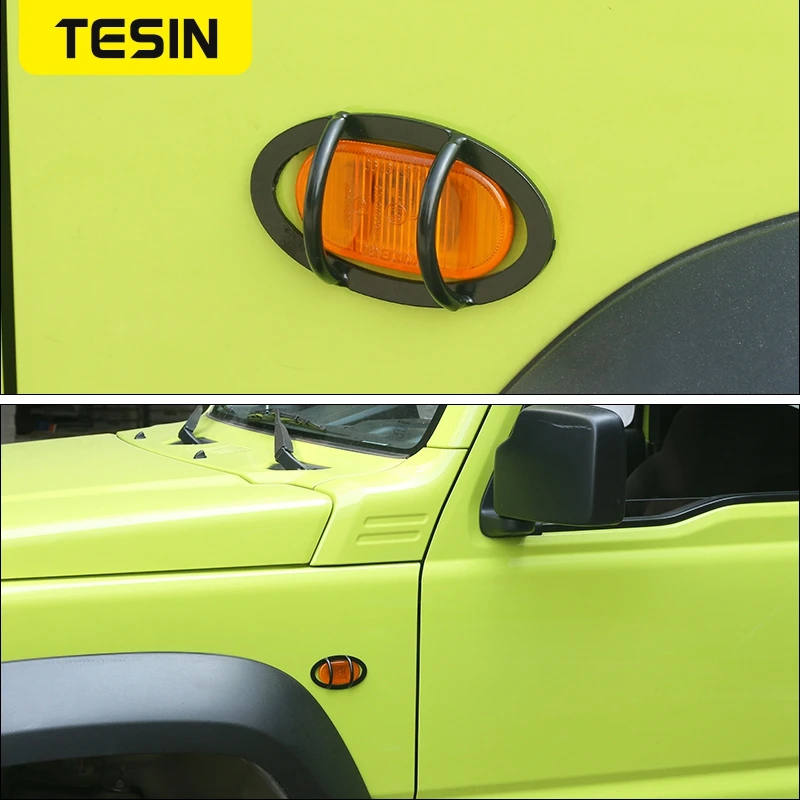 TESIN боковое крыло автомобиля поворотный сигнал декоративная крышка защита лампы