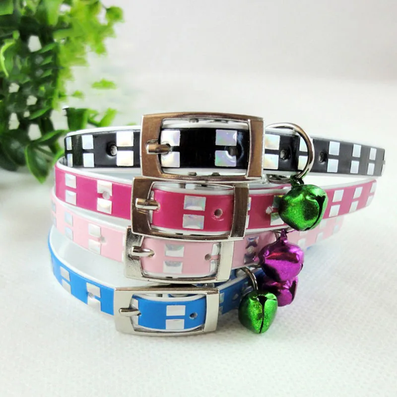 Милый ошейник для кошек с колокольчиком маленьких собак Регулируемый изделие