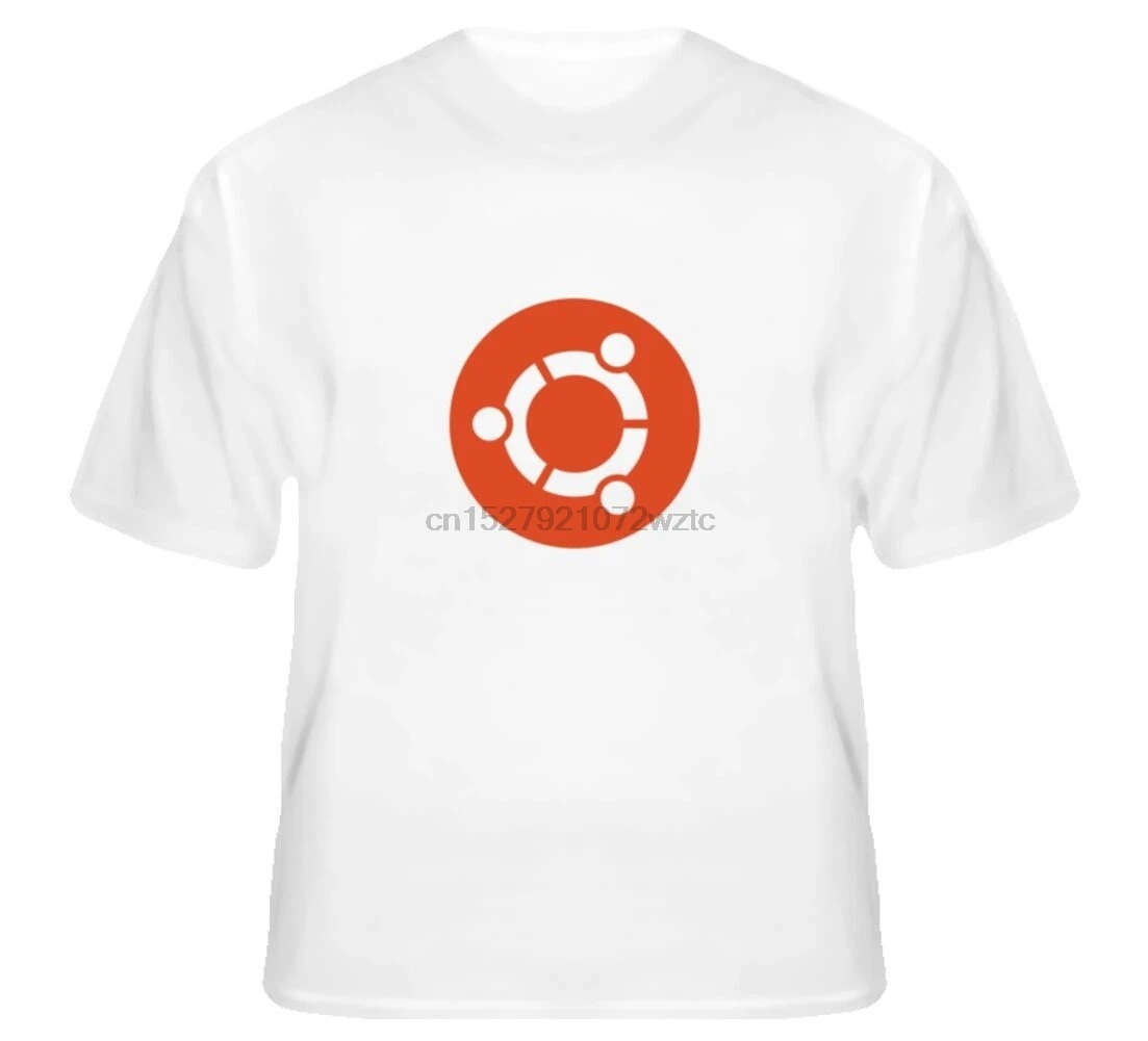 Ubuntu (убу́нту-операционная система футболка белого цвета |